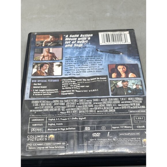 swat DVD full screen English PG 13 columbia pictures Samuel Jackson READ - Picture 2 of 3